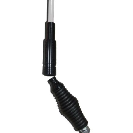 ENTHUZE|Black Electroplated Stainless Steel Spring Mount |ACTENTWHIPSPRINGMOUNT