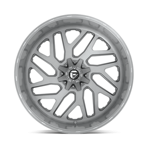 FUEL D715 TRITON PLATINUM Brushed Gun Metal Tinted Clear