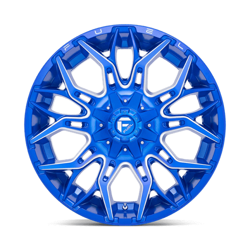 FUEL D770 TWITCH Anodized Blue Milled