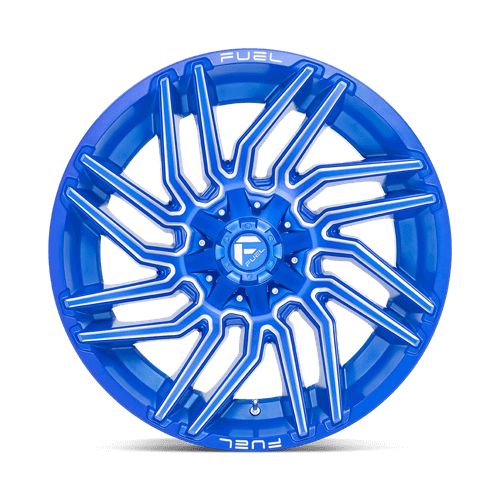 FUEL D774 TYPHOON Anodized Blue Milled