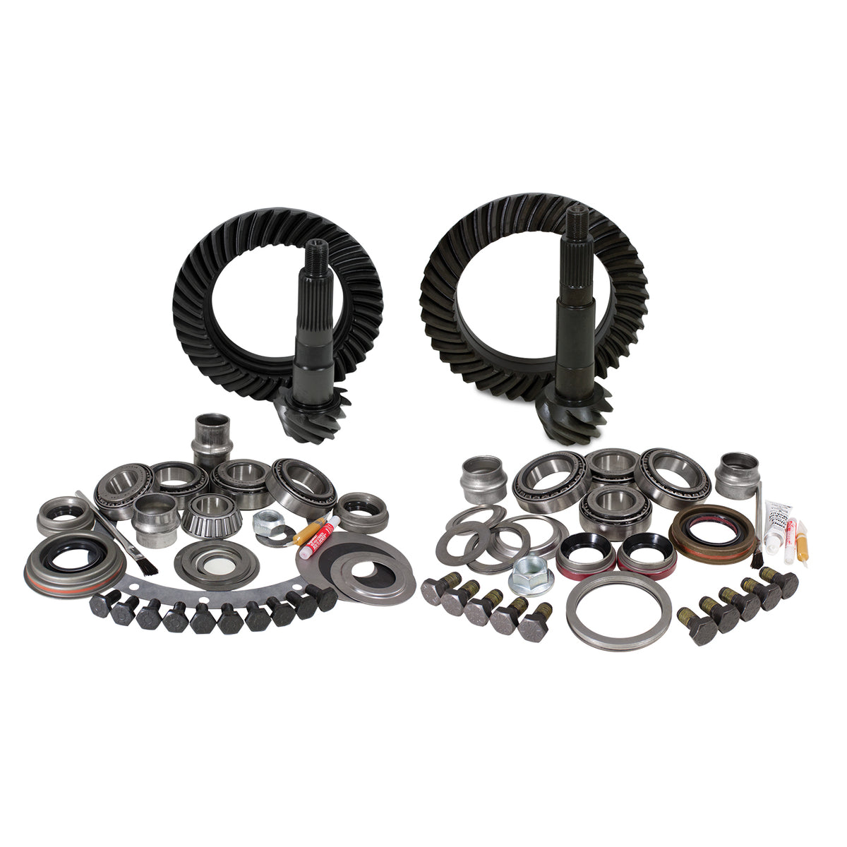 Yukon Gear & Axle Gear & Install Kit Dana 30 Front & Dana 44 Rear Jeep Tj 4.56 Ratio Tj D30/D44 Gear/Kit Package product