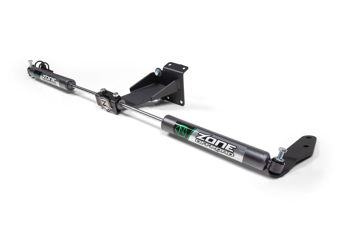 ZONE OFFROAD | Dual Steering Stabilizer Kit W/ Nitro Shocks | 14-27 Ram 2500/Ram 3500 4WD | D148DN - product image 3