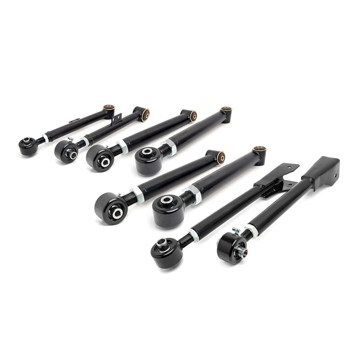 ROUGH COUNTRY X-Flex Control Arms | Complete Set | Jeep Wrangler TJ (97-06)/Wrangler Unlimited (04-06) | 11470