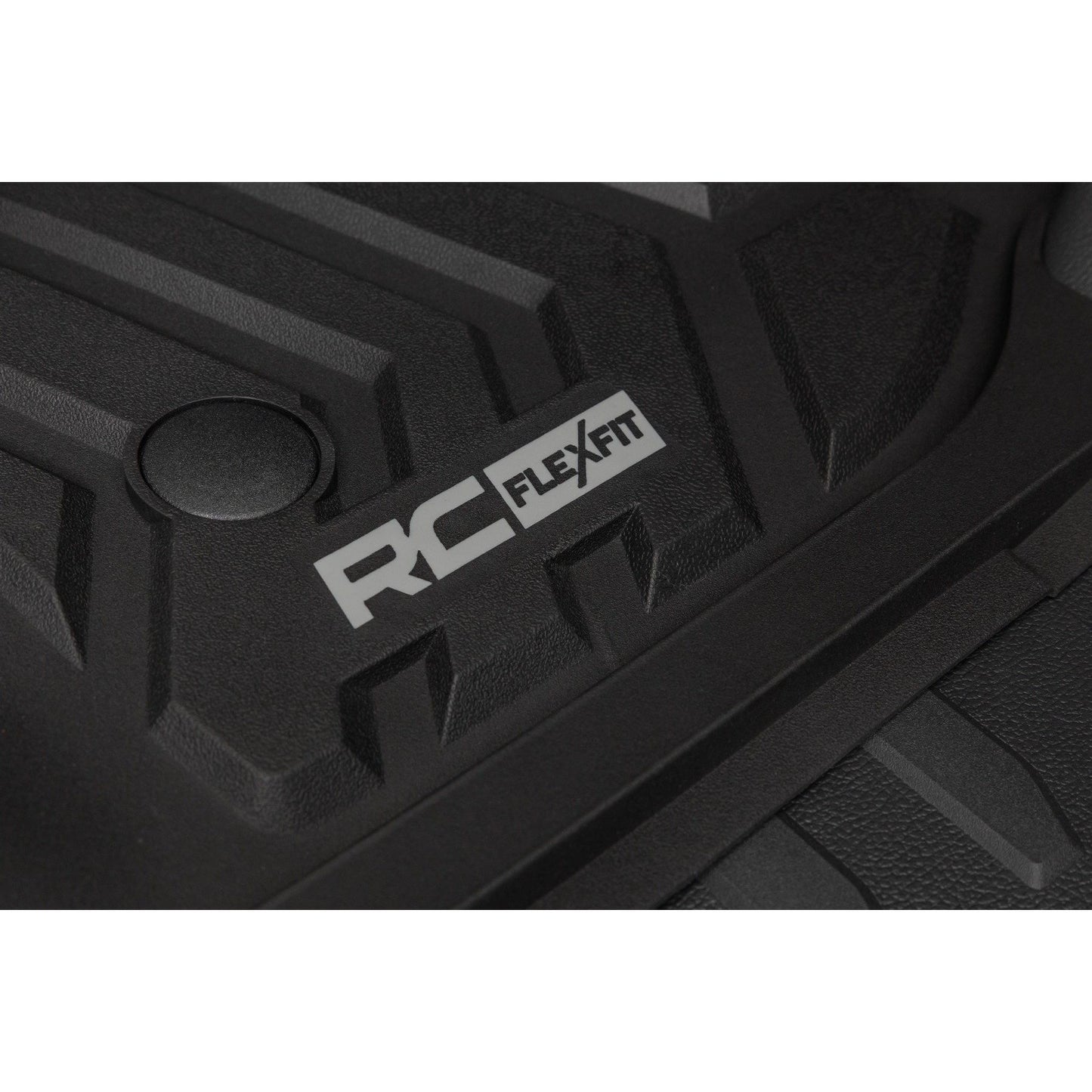 ROUGH COUNTRY Flex-Fit Floor Mats | Front | Ford F-250/F-350 Super Duty 2WD/4WD (2017-2026) | FF-5171