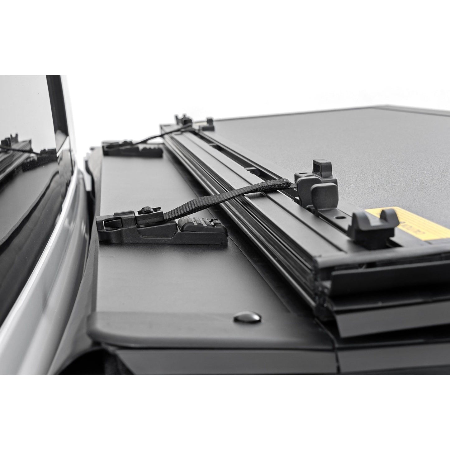 ROUGH COUNTRY Hard Tri-Fold Flip Up Bed Cover | 5'7" | Toyota Tundra 2WD/4WD (2022-2025) | 49514551