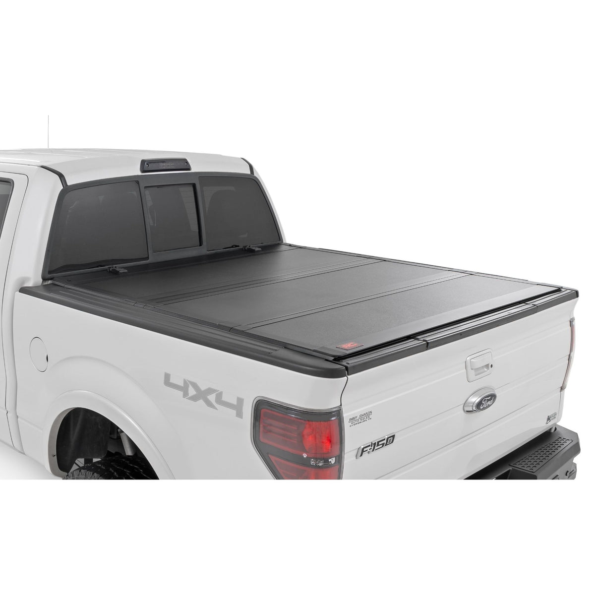 Rough Country Hard Tri-Fold Flip Up Bed Cover | 6'7" Bed | Ford F-150 2WD/4WD (2004-2014) 49214650