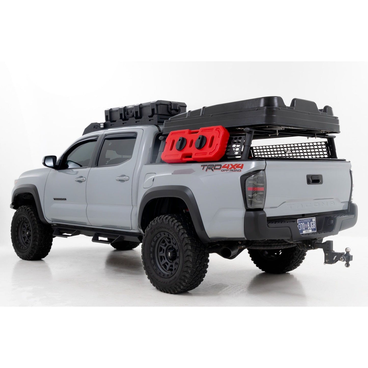 ROUGH COUNTRY Bed Rack | Half Rack | Aluminum | Toyota Tacoma 2WD/4WD (2005-2023) | 73115