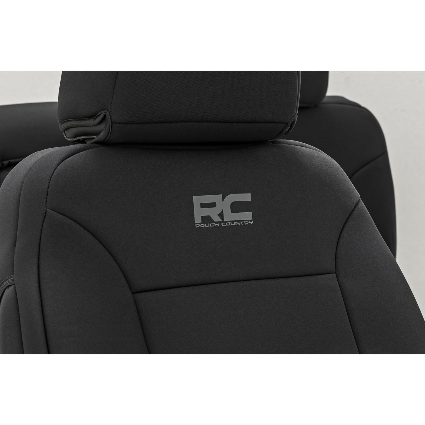 ROUGH COUNTRY | Seat Covers FR Bucket & RR 60/40 Bench Chevy/GMC 2500HD/3500HD (14-26) | 91070