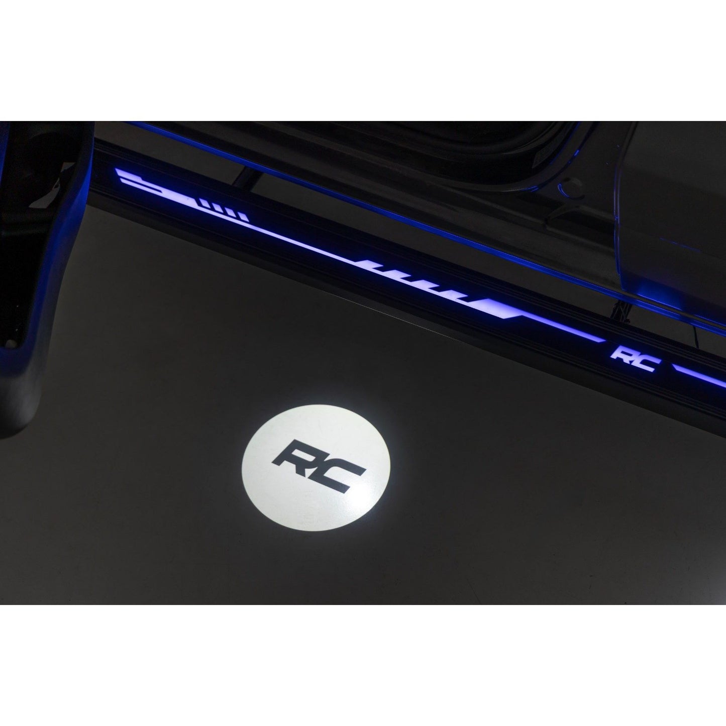 ROUGH COUNTRY Multi-Color LED Running Boards | Crew Cab | Chevy/GMC 1500/2500HD/3500HD (19-26 & Refresh) | 55007
