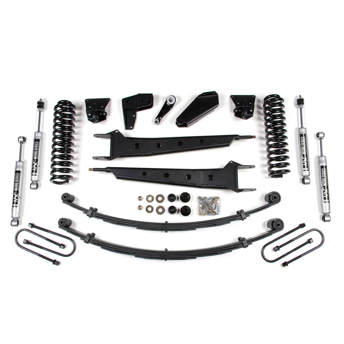 BDS | 4 Inch Lift Kit w/ Radius Arm | Ford F100/F150 (1980–1996) 4WD — BDS506H, BDS529H