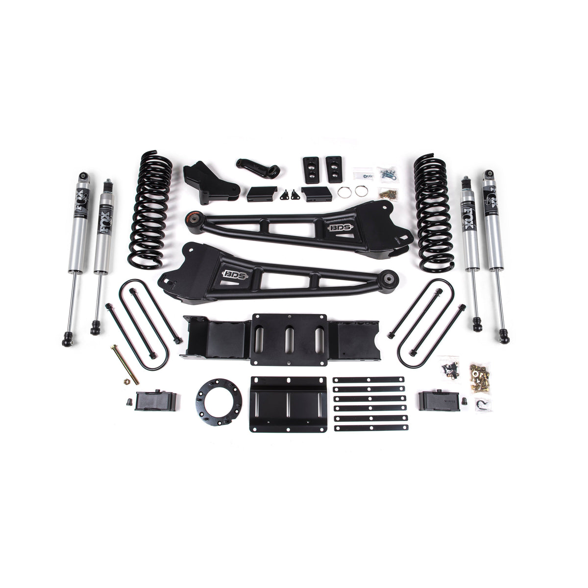 BDS | 4 Inch Lift Kit w/ Radius Arm | Ram 3500 (2019–2024) 4WD | Gas — BDS1700PS