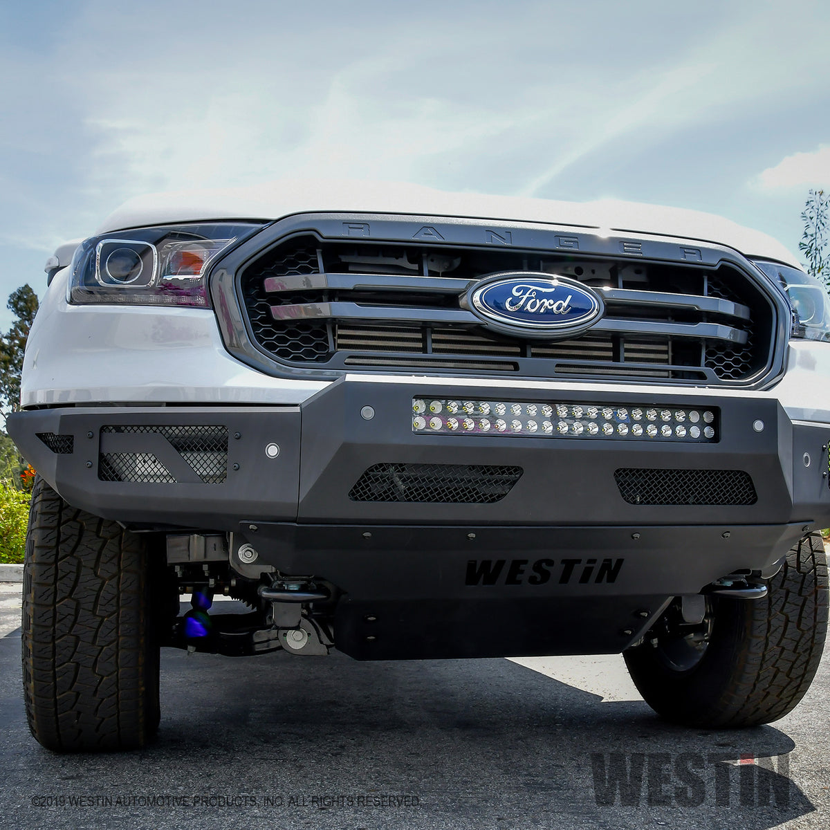 Westin Outlaw/Pro-Mod Skid Plate 2019-2023 Ford Ranger