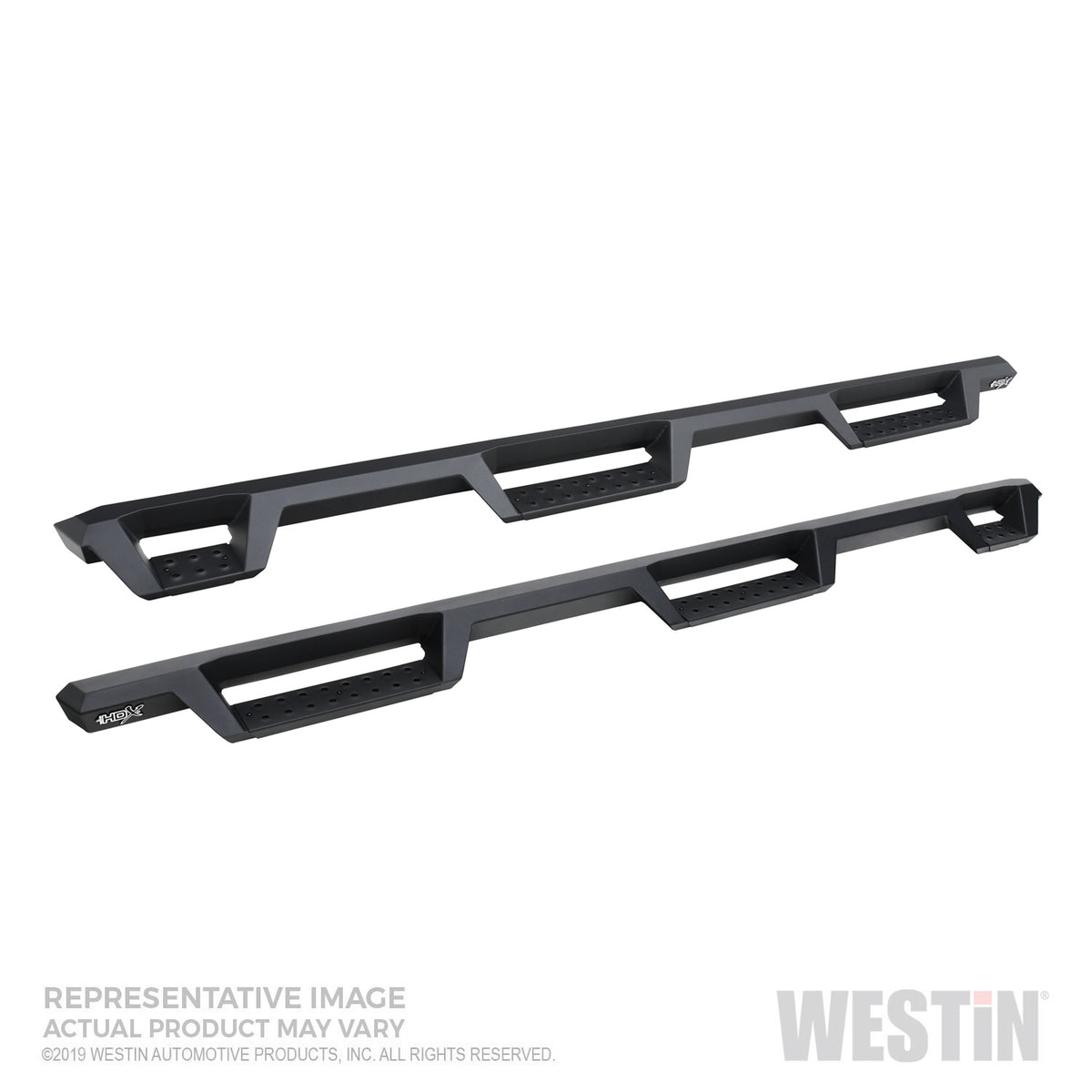 Westin HDX Drop Wheel-to-Wheel Nerf Steps 2019-2024 Chevy/GMC Silverado/Sierra 1500 Double Cab