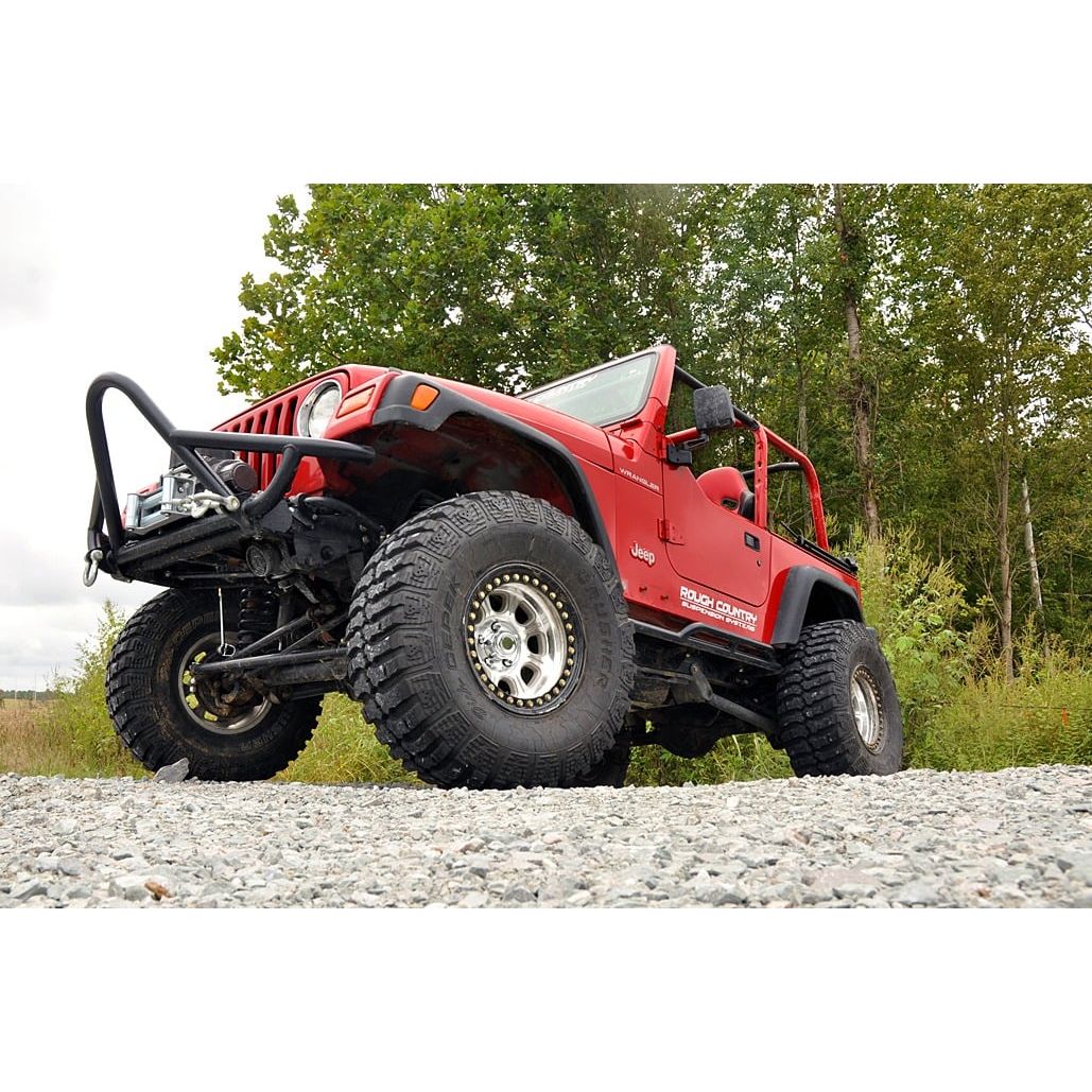 ROUGH COUNTRY 4 Inch Lift Kit | Long Arm | Jeep Wrangler TJ 4WD (1997-2006) | 66330