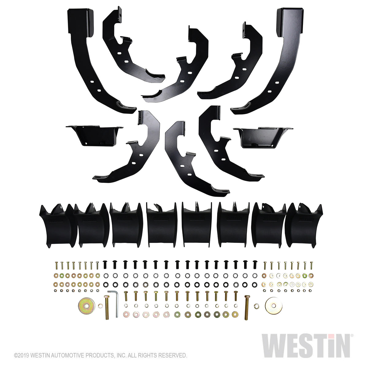 Westin PRO TRAXX 5 Oval W2W Nerf Steps 2019-2024 Chevy/GMC Silverado/Sierra 1500 Double Cab