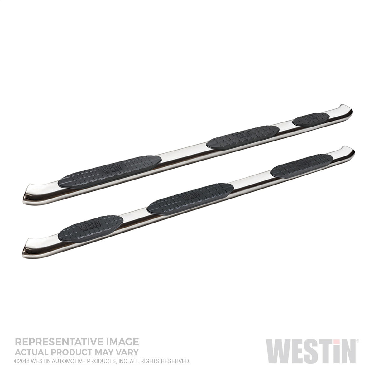 Westin PRO TRAXX 5 Oval W2W Nerf Steps 2019-2024 Chevy/GMC Silverado/Sierra 1500 Crew Cab