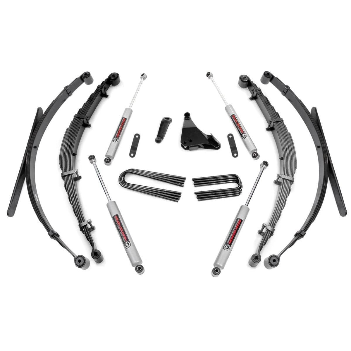 ROUGH COUNTRY | 6 Inch Lift Kit Rear Springs Ford F-250/F-350 Super Duty 4WD (1999-2004) | 49730