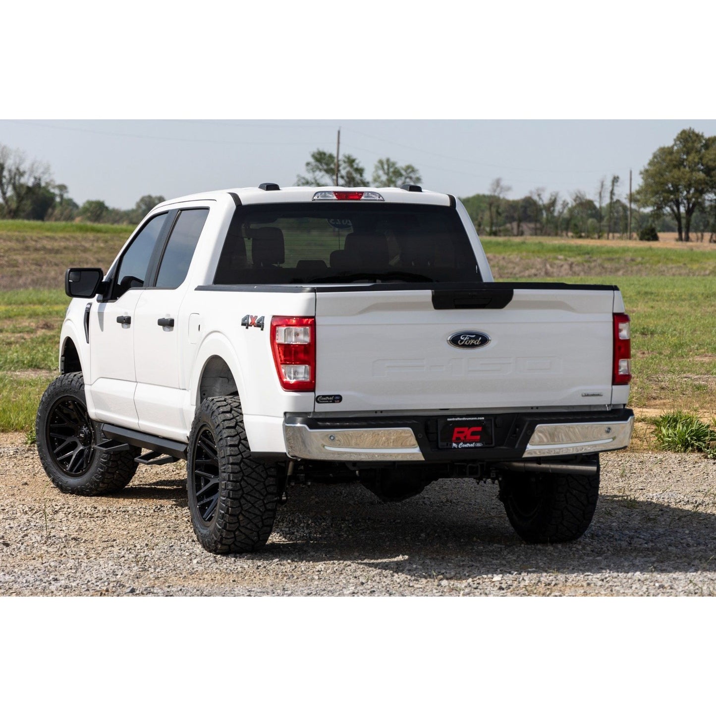 ROUGH COUNTRY SRL2 Adjustable Aluminum Steps | Ford Ranger 2WD/4WD (2019-2025) | 51131