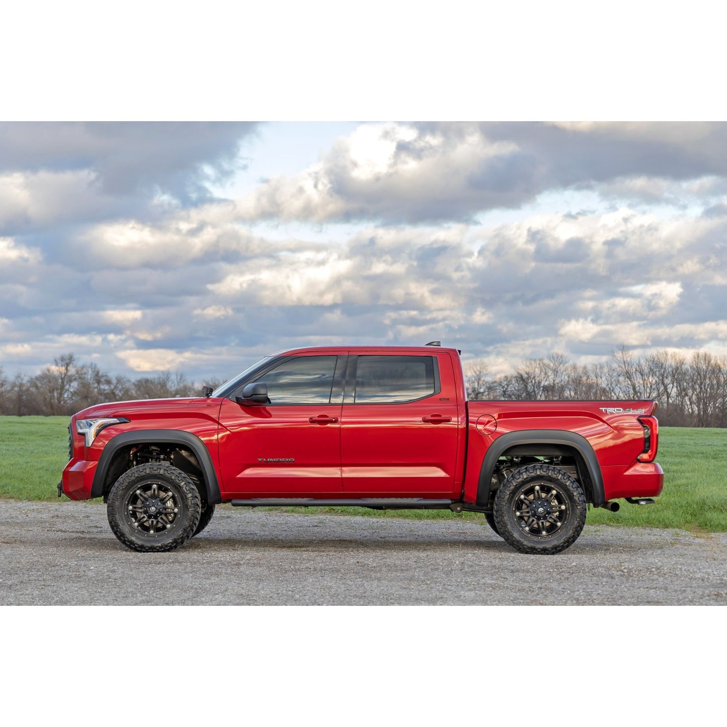 ROUGH COUNTRY Fender Flares | Sport | 3U5 Supersonic Red | Toyota Tundra 2WD/4WD (22-25) | S-T42211-3U5