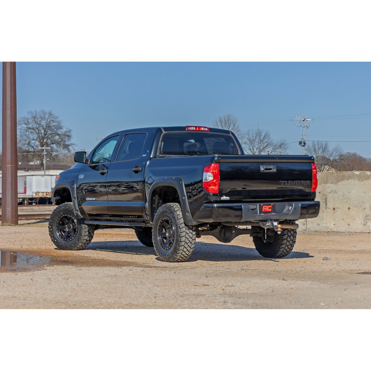 ROUGH COUNTRY RCS14005 14005 OV2 Running Boards Side Toyota Tundra 07-21