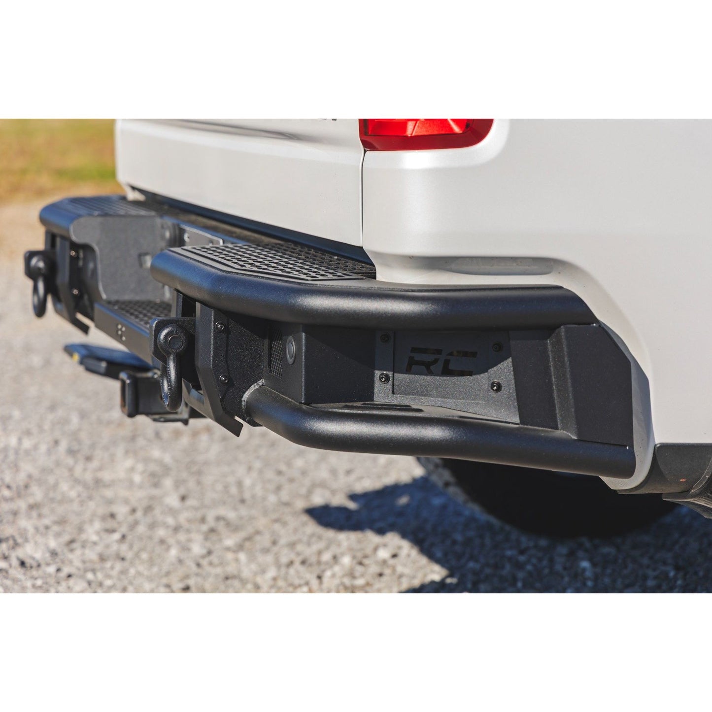 ROUGH COUNTRY Rear Bumper | Tubular | Chevy Silverado 1500 2WD/4WD (2019-2026) | 51219
