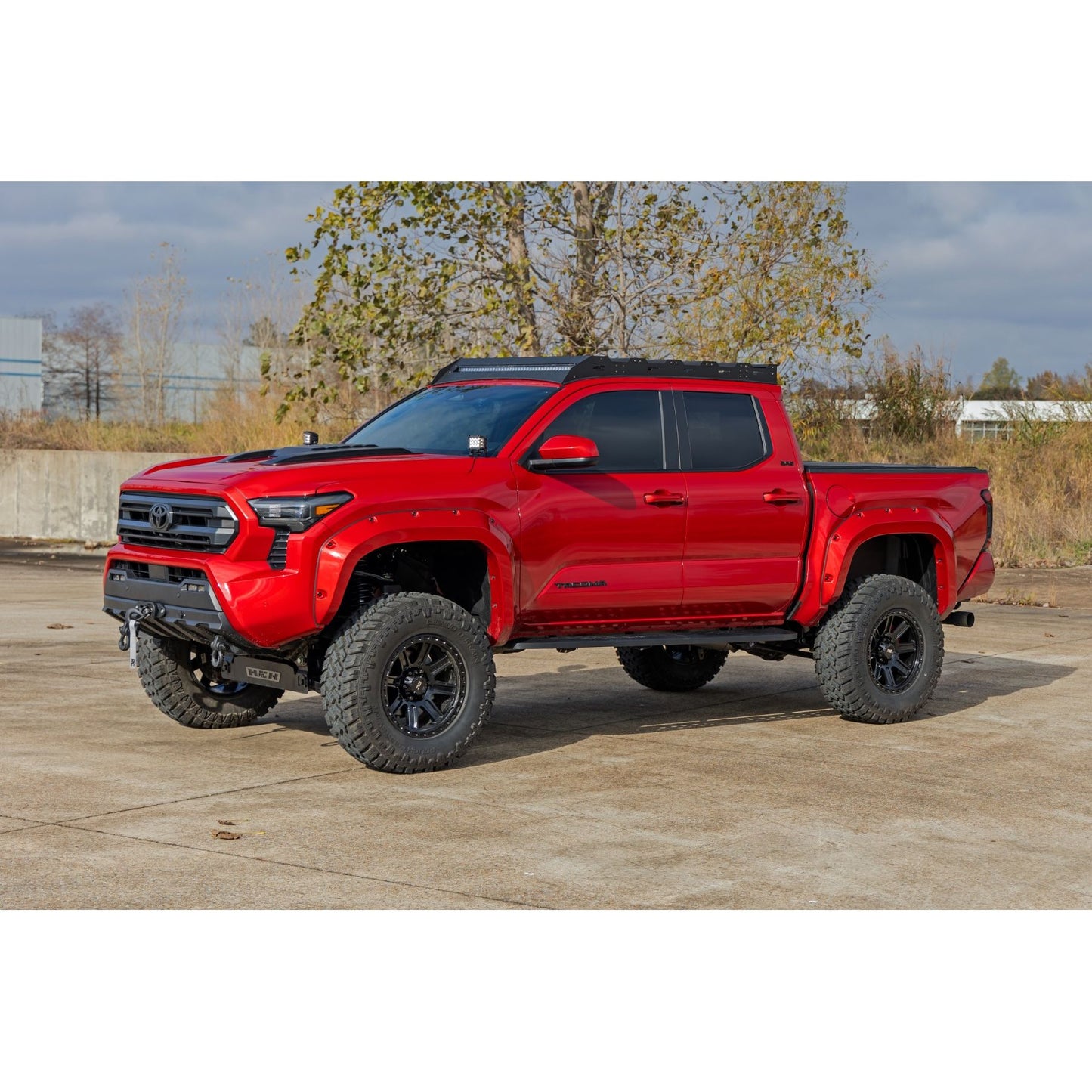 ROUGH COUNTRY Hood Scoop | 4W5 Solar Octane | Toyota 4Runner (2025)/Tacoma (24-25) | HS80010-4W5
