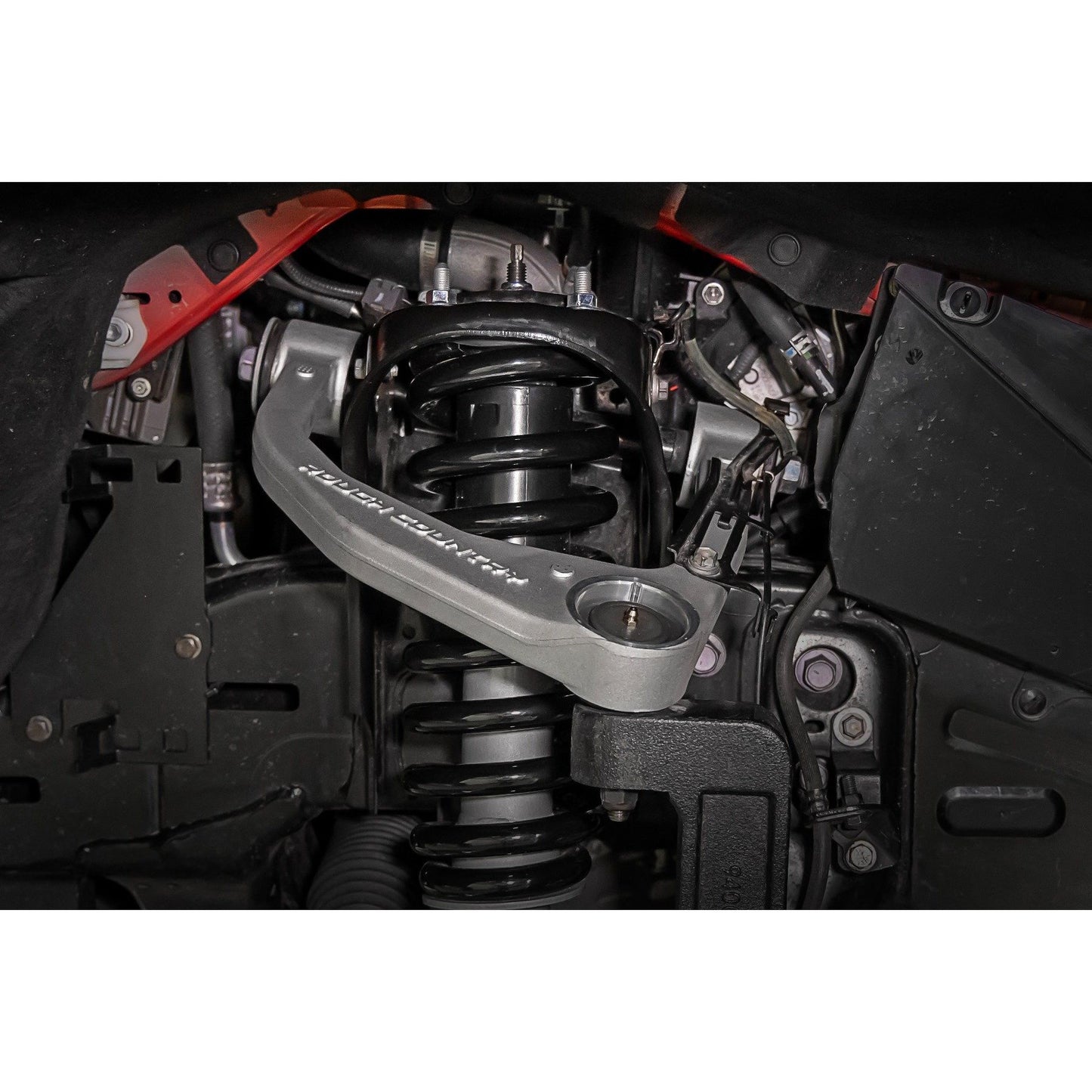 ROUGH COUNTRY Red Forged Upper Control Arms | OE Upgrade | Toyota Tundra 2WD/4WD (22-25) | 76801RED