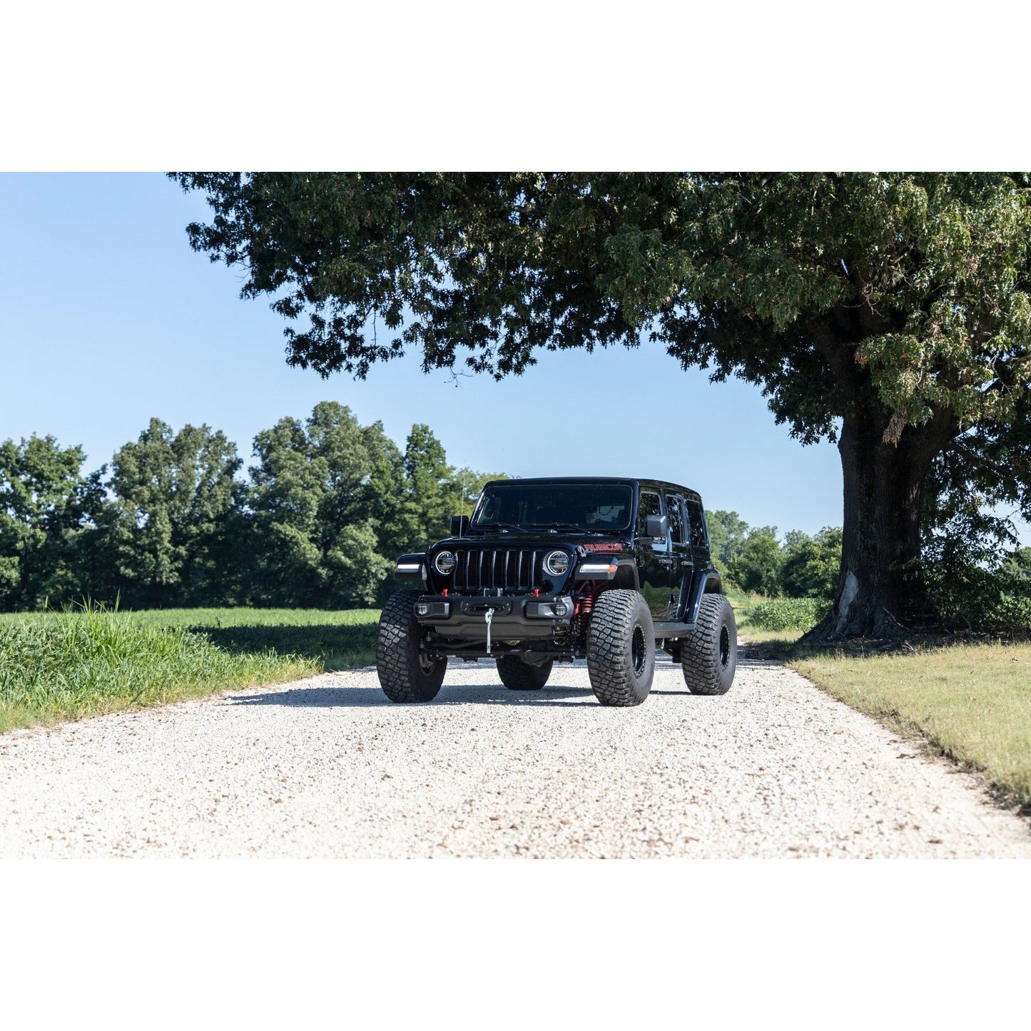 ROUGH COUNTRY Winch Mounting Plate | Modular Steel OE Bumper | Jeep Gladiator JT/Wrangler JL (18-25) | 10652
