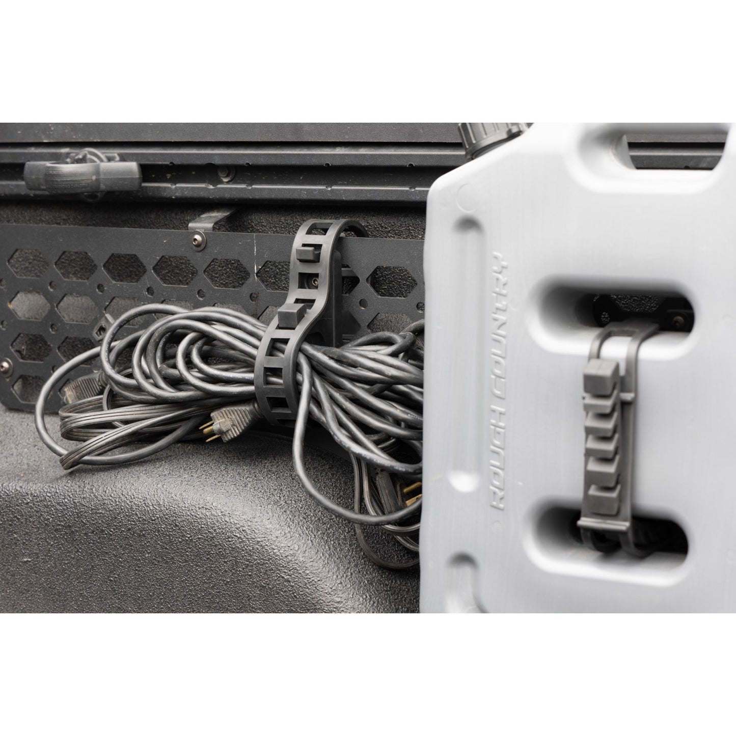 ROUGH COUNTRY Rubber Molle Panel Clamp Kit | Universal | 1/2" - 4 1/2" | 2-Clamps | 99072