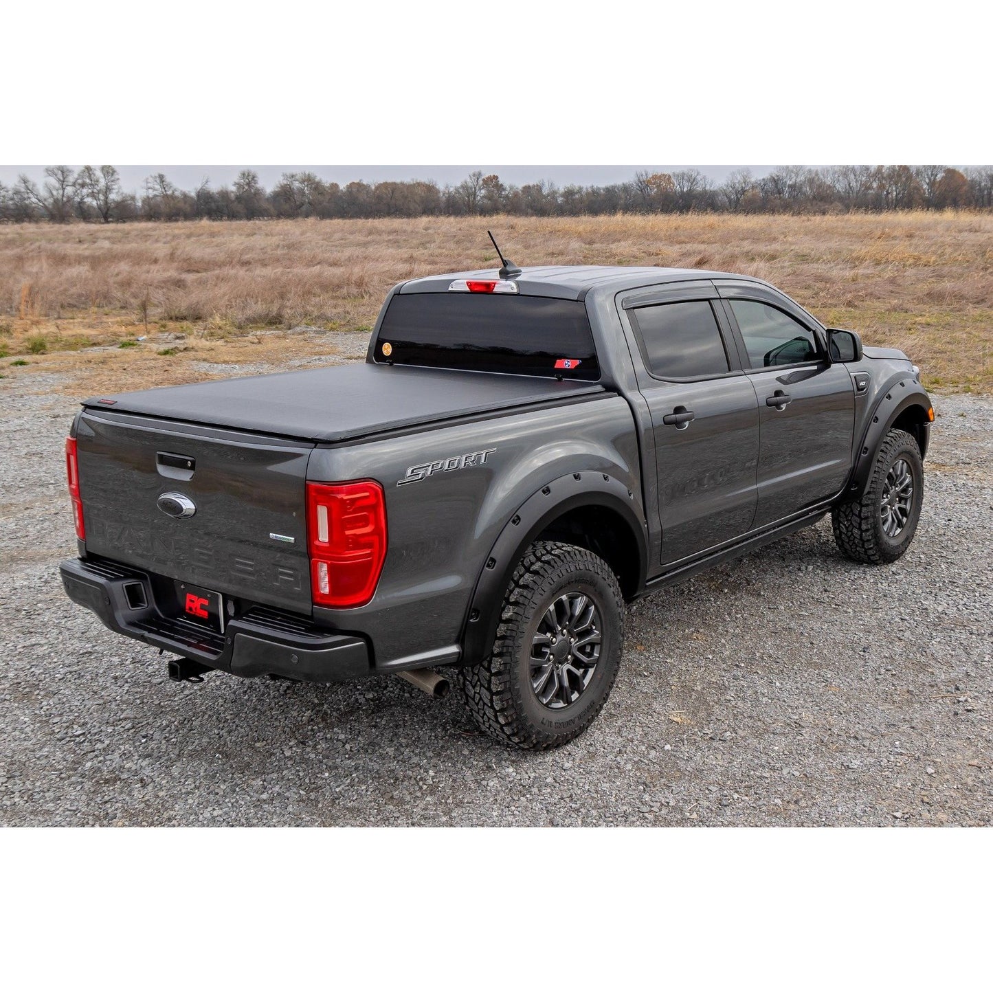 ROUGH COUNTRY Soft Roll Up Bed Cover | 5' Bed | Ford Ranger 2WD/4WD (2019-2023) | 42219500