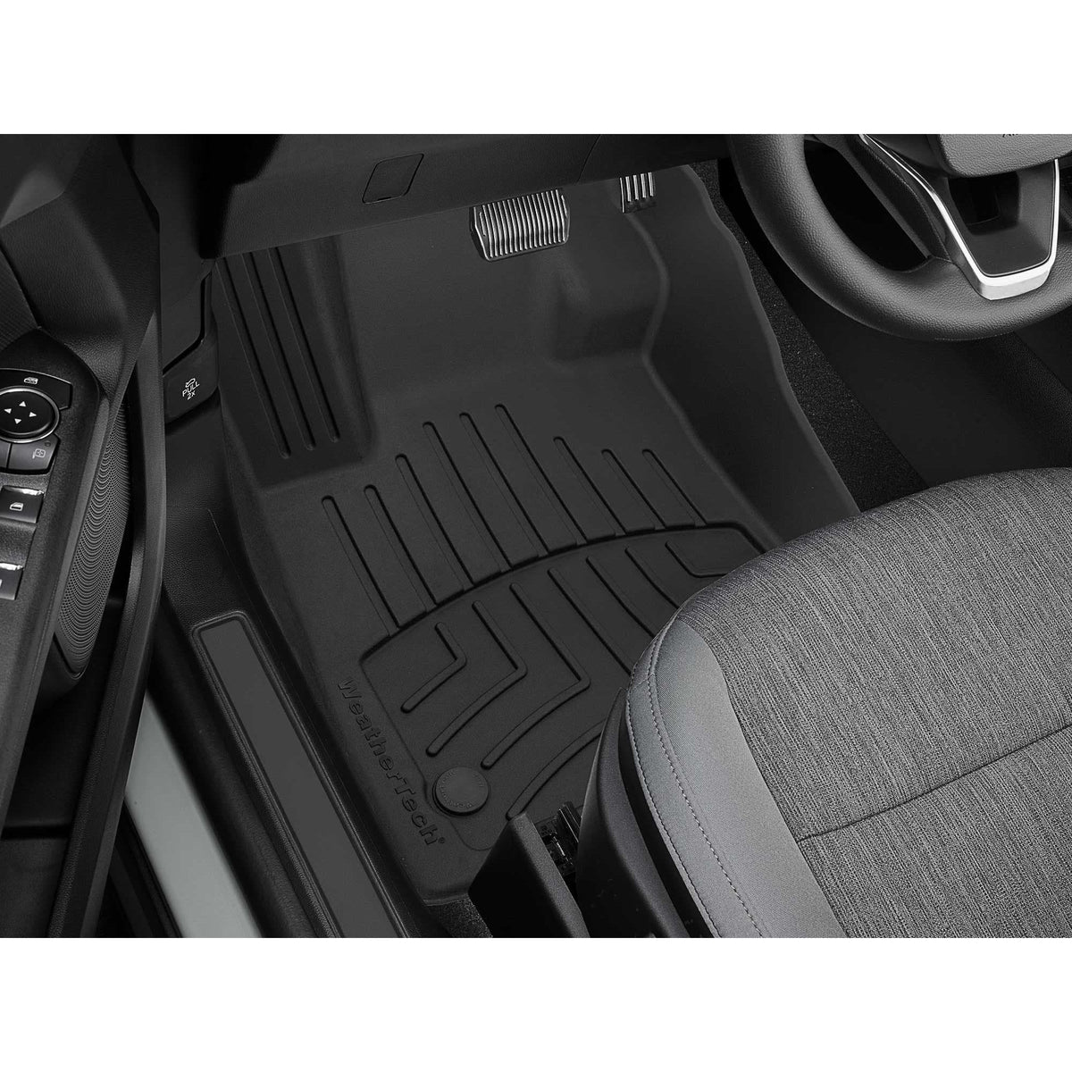WeatherTech FloorLiner representative image; exact shape and colour vary