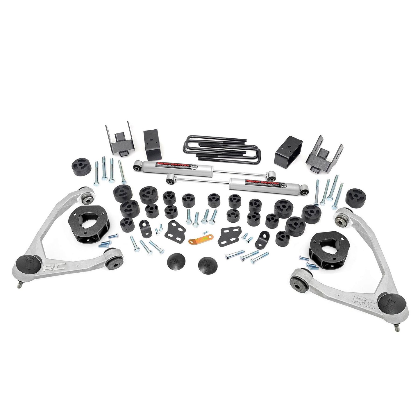 ROUGH COUNTRY 4.75 Inch Lift Kit | Combo | Chevy/GMC 1500 2WD (07-13) | 254.2