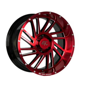 GT OFFROAD MASSACRE Gloss Red wheel