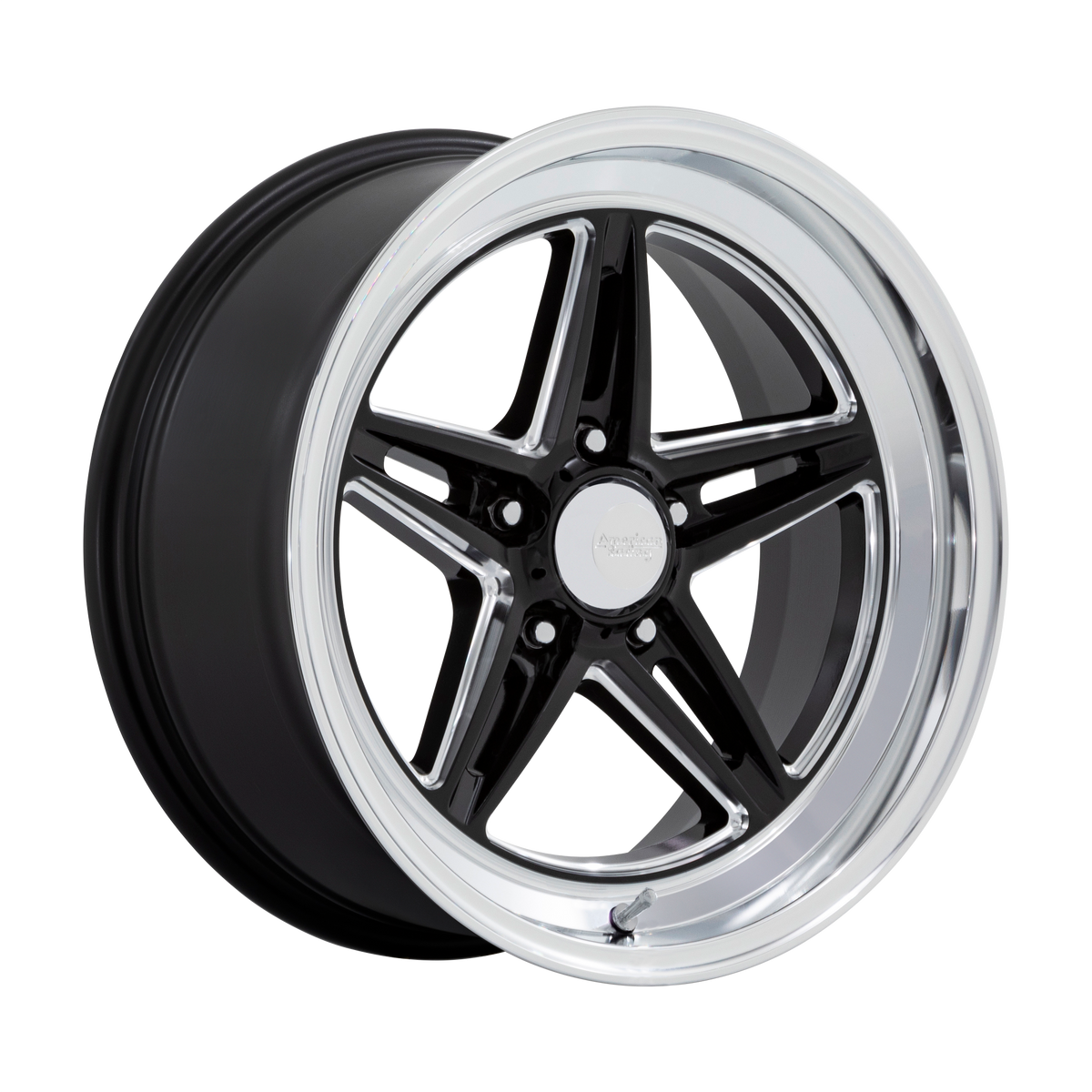 American Racing VN514 GROOVE Gloss Black W/ Diamond Cut Lip wheel