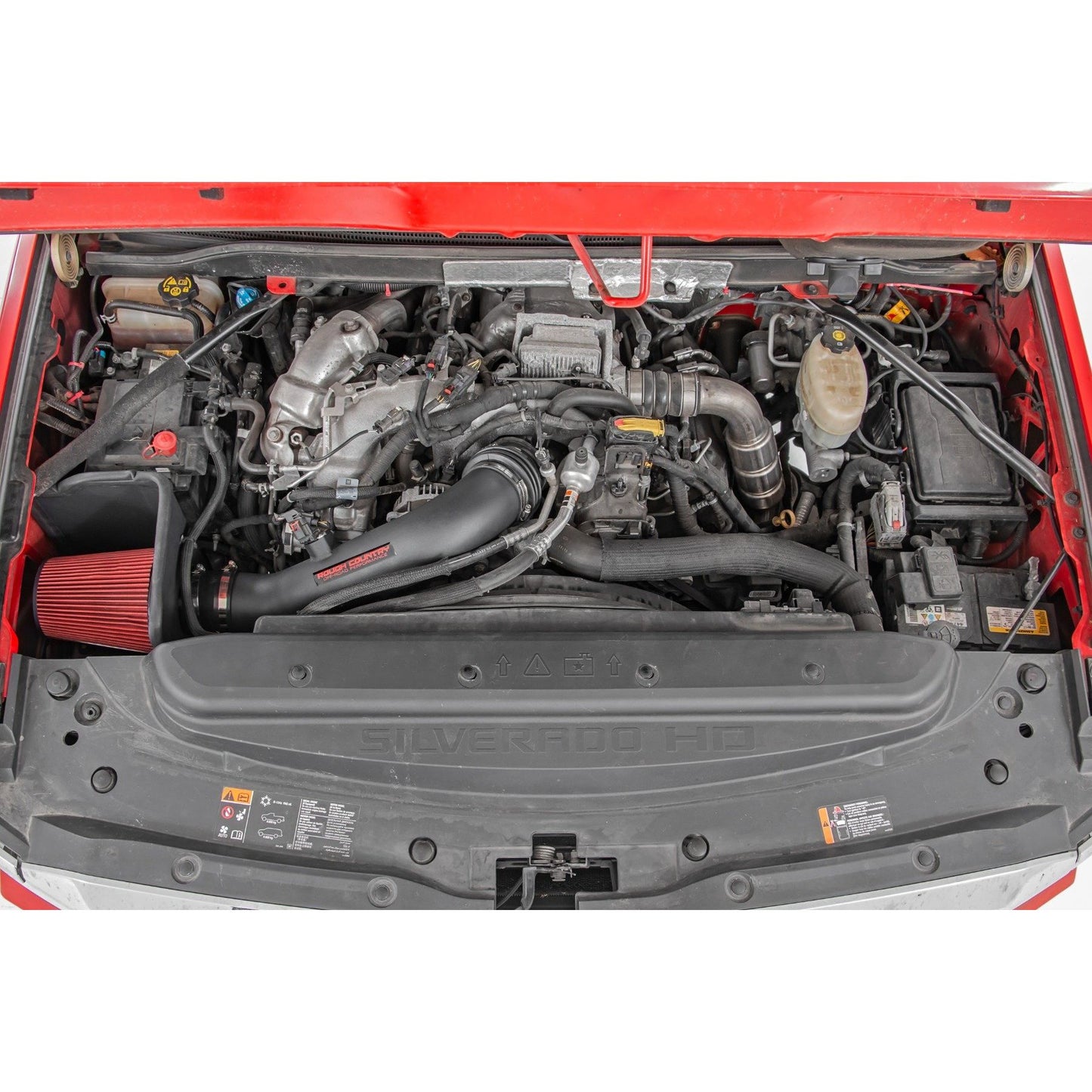 ROUGH COUNTRY Cold Air Intake | 6.6L | w/Pre-Filter | Chevy/GMC 2500HD/3500HD (17-19) | 10478PF