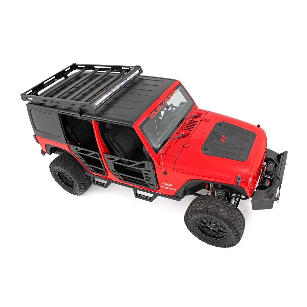 ROUGH COUNTRY Roof Rack | Jeep Wrangler JK/Wrangler Unlimited (2007-2018) | 10605