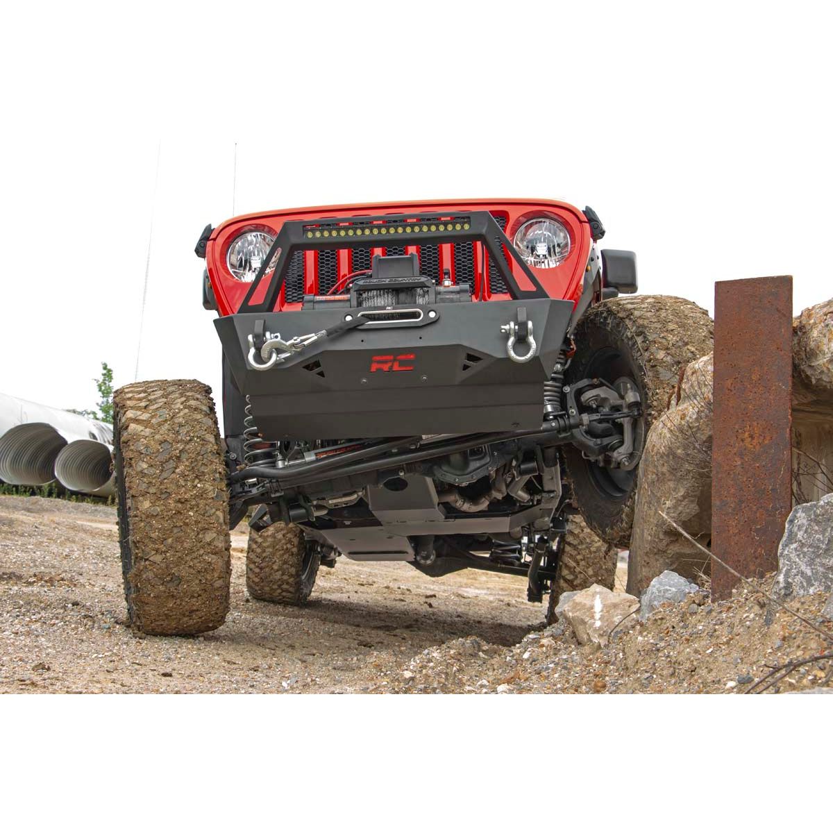 ROUGH COUNTRY | 6 Inch Lift Kit Long Arm M1R Jeep Wrangler Unlimited 4WD (2018-2023) | 66044