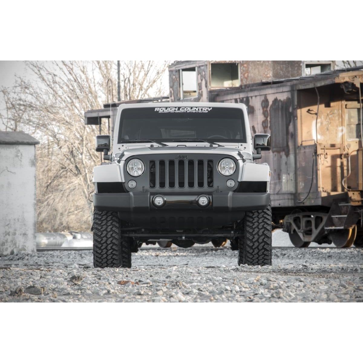 ROUGH COUNTRY 2.5 Inch Lift Kit | Coils | M1 | Jeep Wrangler Unlimited 2WD/4WD (2007-2018) | 67940