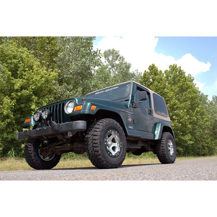 ROUGH COUNTRY RCS65840 65840 2" Lift Kit M1 Jeep Wrangler TJ 97-06