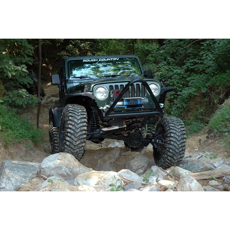 ROUGH COUNTRY 4 Inch Lift Kit | X-Series | Jeep Wrangler TJ (97-06)/Wrangler Unlimited (04-06) | 66130