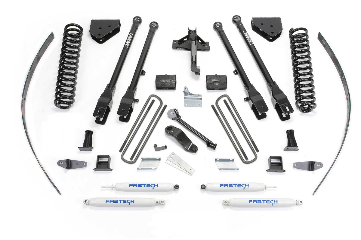 FABTECH | 8" 4 Link System w/ Performance Shocks | Ford F250 | K2126 — product image 1