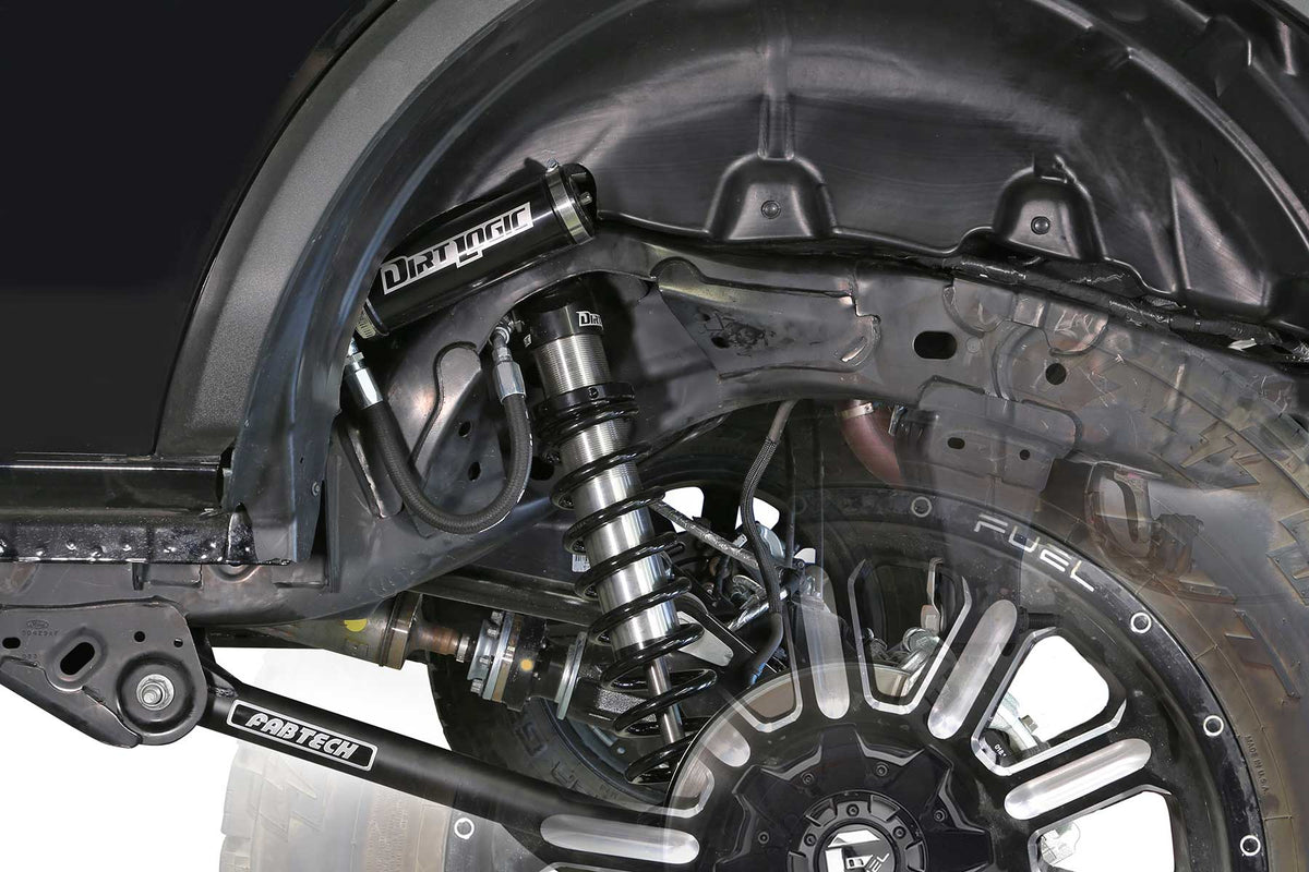 FABTECH | 3" Uniball UCA Lift Kit – Front Dirt Logic 2.5 Resi Coilovers & Rear Dirt Logic Resi Coilovers | Ford Bronco | K2378DL — product image 7