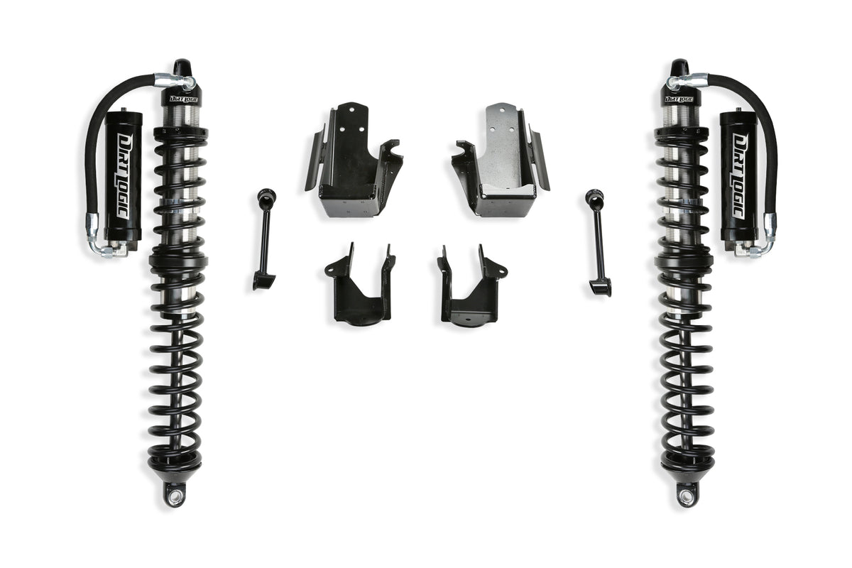 FABTECH | 5" Coilover Conversion w/ Front Dirt Logic 2.5 Resi Coilovers | Jeep JL | K4238DL — product image 1