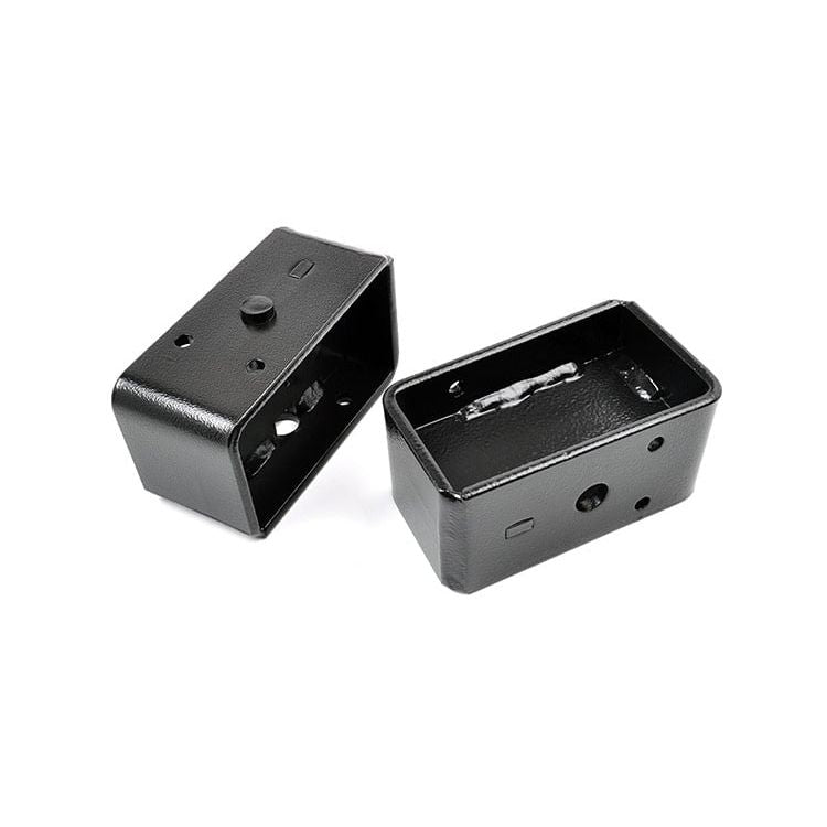 ROUGH COUNTRY Lift Block Kit | Pair | 3 Inch | Multiple Makes & Models (Chevy/GMC/Toyota) | 6594