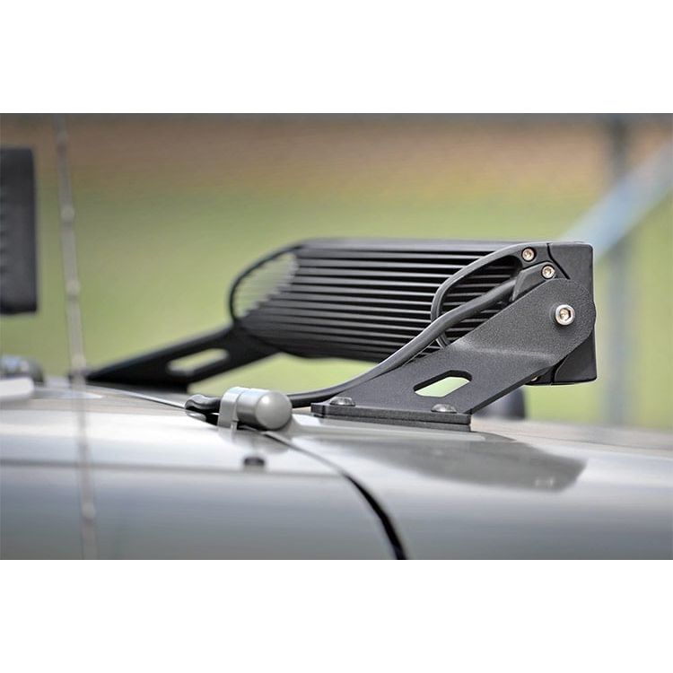 ROUGH COUNTRY RCS70533 70533 LED Light Mount Hood Jeep Wrangler JK 07-18