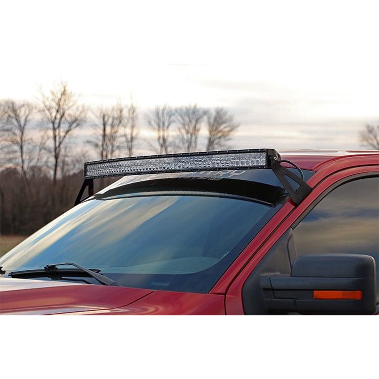 ROUGH COUNTRY LED Light Mount | Upper Windshield | 54" Curved | Ford F-150 2WD/4WD (04-14) | 70518