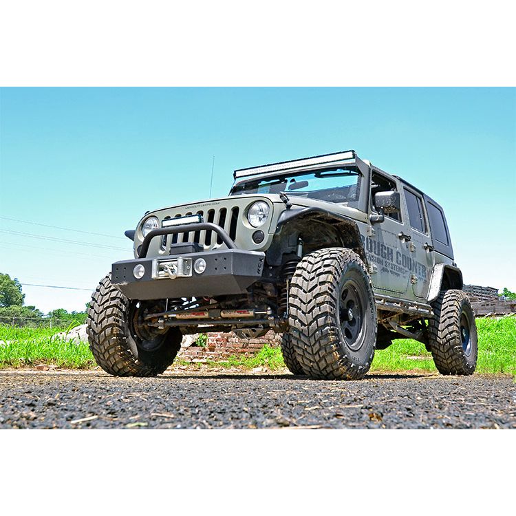ROUGH COUNTRY LED Light Kit | Windshield | 50" Spectrum Dual Row | Jeep Wrangler JK/Wrangler Unlimited (07-18) | 80504