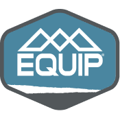 EQUIP 2P TRAVEL HAMMOCK-BLUE TRIBAL 971514