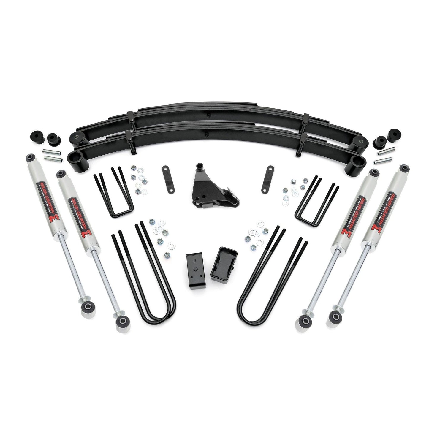 ROUGH COUNTRY 4 Inch Lift Kit | Rear Blocks | M1 | Ford F-250/F-350 Super Duty 4WD (99-04) | 49540