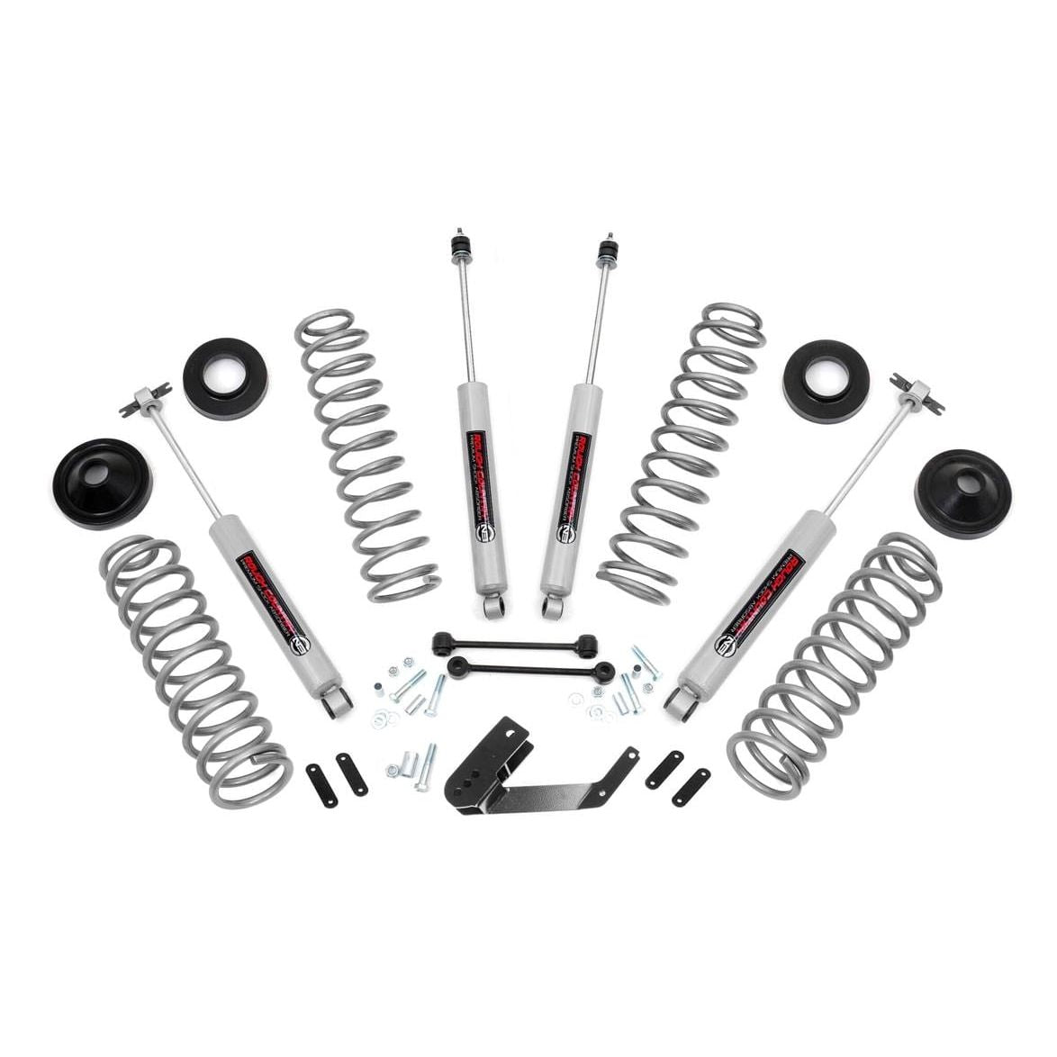 ROUGH COUNTRY 3.25 Inch Lift Kit | Jeep Wrangler JK 4WD (2007-2018) | PERF693